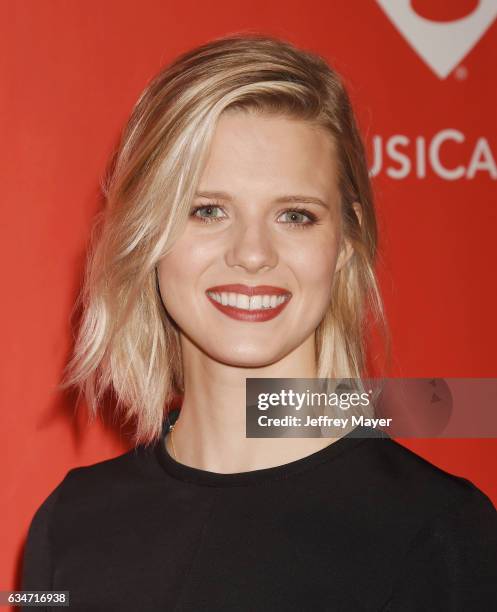 Singer-songwriter Molly Kate Kestner attends MusiCares Person of the Year honoring Tom Petty at the Los Angeles Convention Center on February 10,...