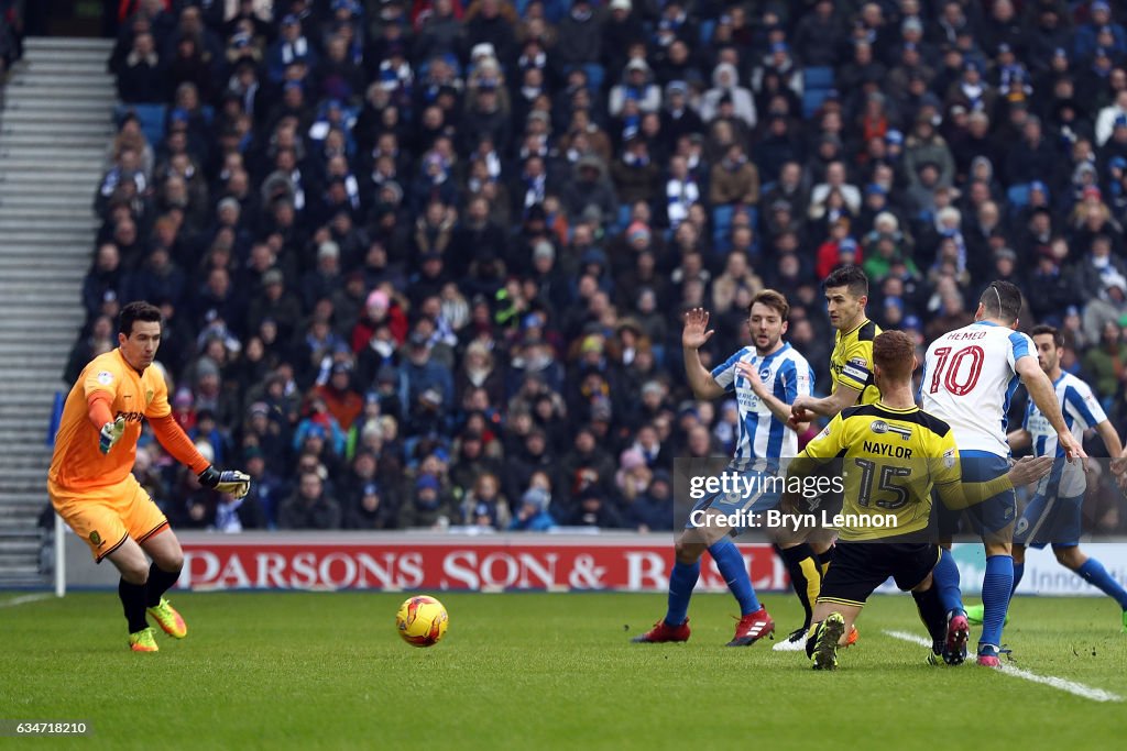 Brighton & Hove Albion v Burton Albion - Sky Bet Championship