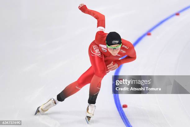 Hege Bokko of Norway competes in the ladies 1000m during the ISU World Single Distances Speed Skating Championships - Gangneung - Test Event For...