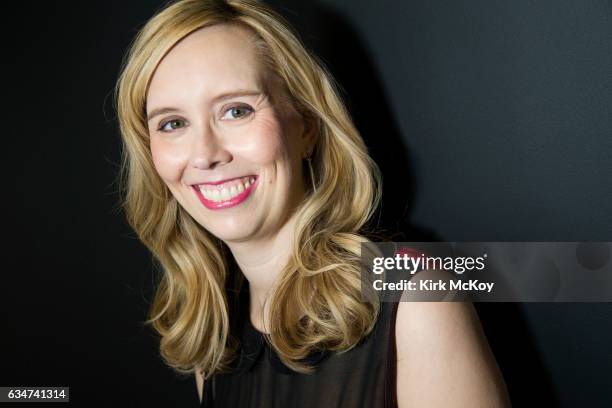 Screen writer and producer Allison Schroeder is photographed for Los Angeles Times on January 17, 2017 in Los Angeles, California. PUBLISHED IMAGE....