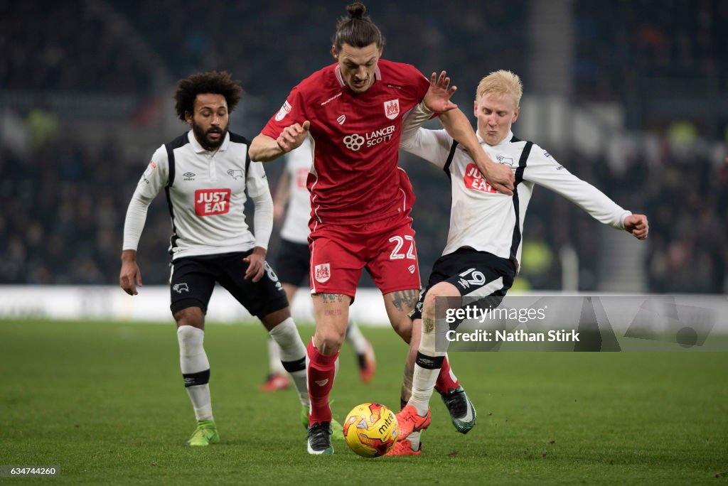 Derby County v Bristol City - Sky Bet Championship