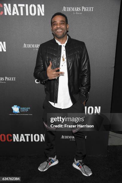 Rapper Jim Jones attends 2017 Roc Nation Pre-Grammy Brunch at a private residence on February 11, 2017 in Los Angeles, California.