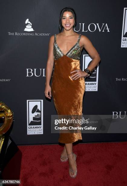 Hannah Bronfman attends the Bulova x GRAMMY Brunch at The GRAMMY Museum on February 11, 2017 in Los Angeles, California.