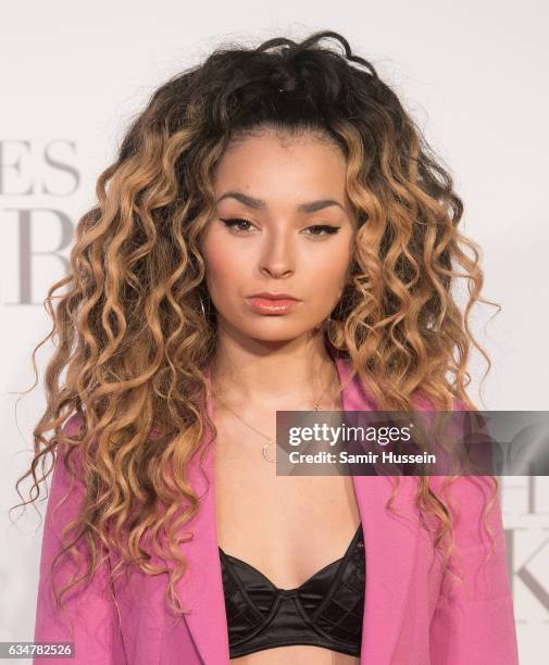 Ella Eyre attends the "Fifty Shades Darker" - UK Premiere on February 9, 2017 in London, United Kingdom.