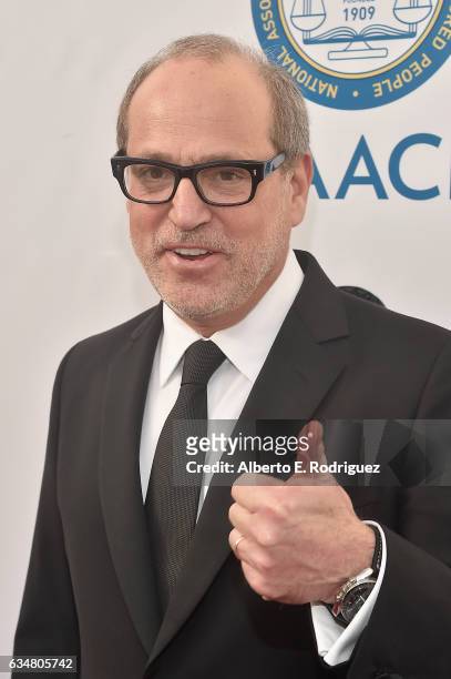 President, TV One, Brad Siegel attends the 48th NAACP Image Awards at Pasadena Civic Auditorium on February 11, 2017 in Pasadena, California.
