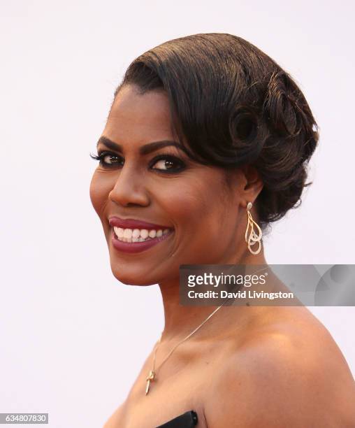 Personality Omarosa Manigault attends the 48th NAACP Image Awards at Pasadena Civic Auditorium on February 11, 2017 in Pasadena, California.