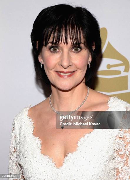 Singer-songwriter Enya attends Pre-GRAMMY Gala and Salute to Industry Icons Honoring Debra Lee at The Beverly Hilton on February 11, 2017 in Los...