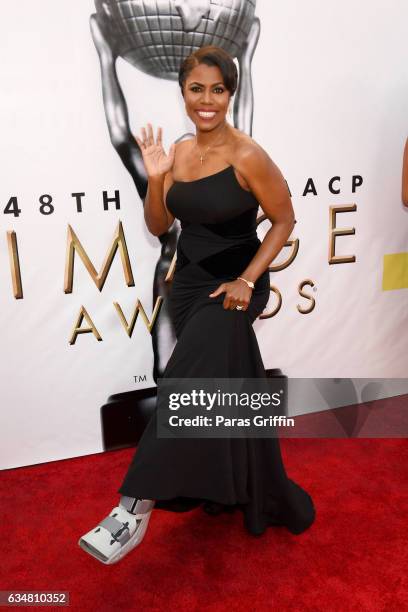 Omarosa attends the 48th NAACP Image Awards at Pasadena Civic Auditorium on February 11, 2017 in Pasadena, California.