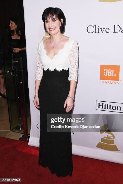Recording artist Enya attends Pre-GRAMMY Gala and Salute to Industry Icons Honoring Debra Lee at The Beverly Hilton on February 11, 2017 in Los...
