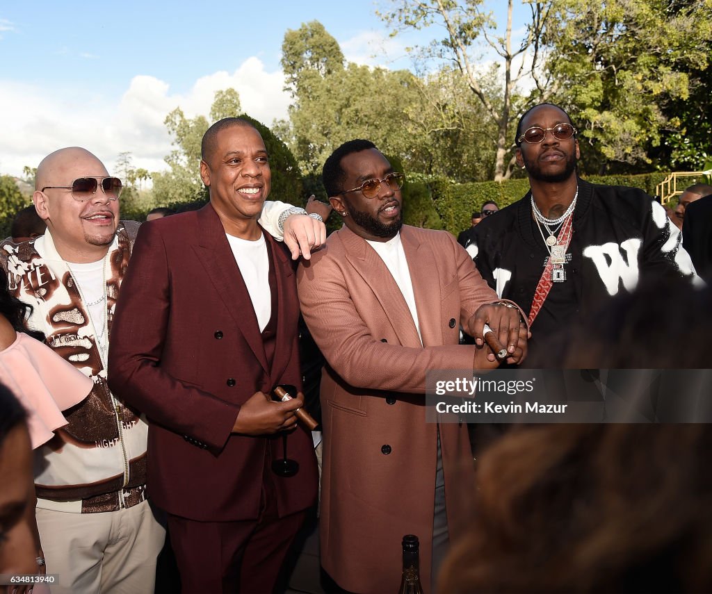 Fat Joe, Jay Z, Sean Combs and 2 Chainz attend 2017 Roc Nation... News ...