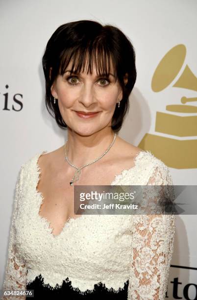 Singer Enya attends the 2017 Pre-GRAMMY Gala And Salute to Industry Icons Honoring Debra Lee at The Beverly Hilton Hotel on February 11, 2017 in...