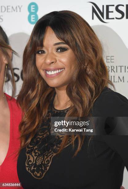 Producer Kimberly Steward attends the BAFTA nominees party at Kensington Palace on February 11, 2017 in London, United Kingdom.