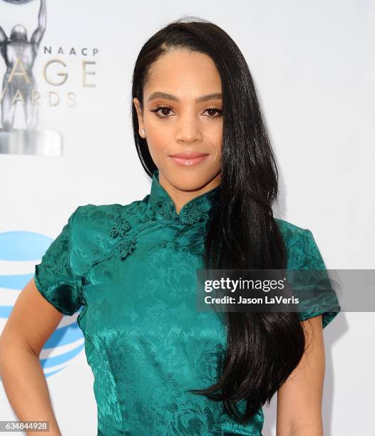 Actress Bianca Lawson attends the 48th NAACP Image Awards at Pasadena Civic Auditorium on February 11, 2017 in Pasadena, California.