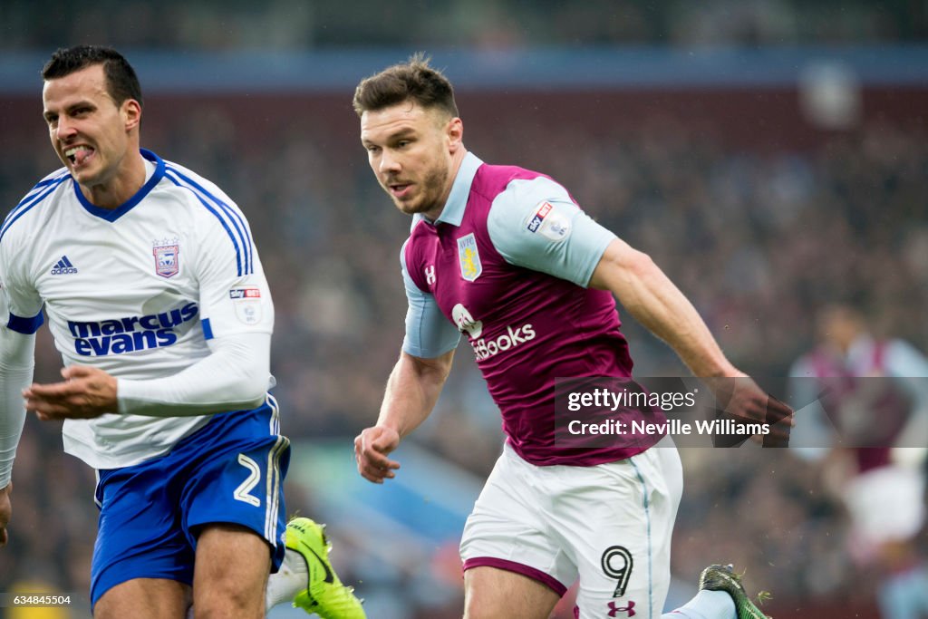 Aston Villa v Ipswich Town - Sky Bet Championship