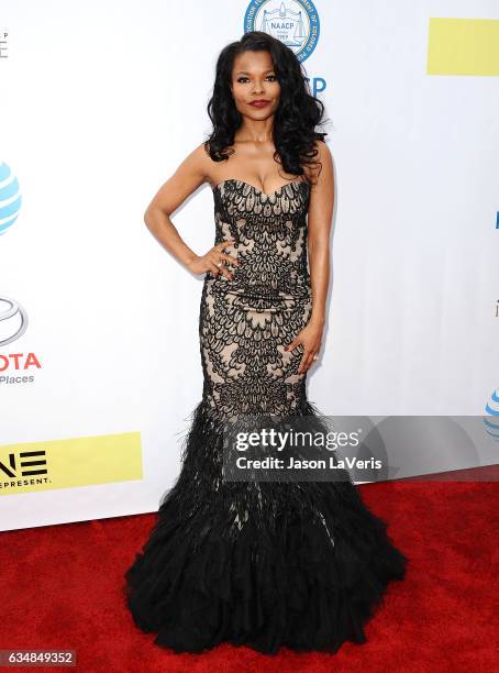 Actress Keesha Sharp attends the 48th NAACP Image Awards at Pasadena Civic Auditorium on February 11, 2017 in Pasadena, California.