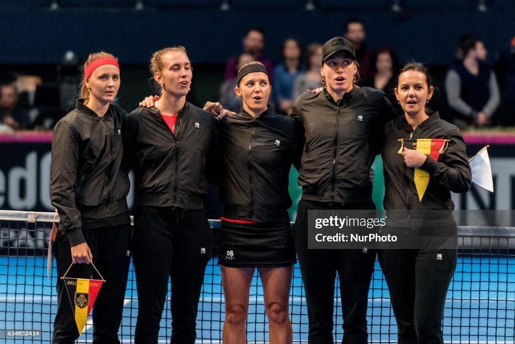 Romania vs Belgium - FED Cup