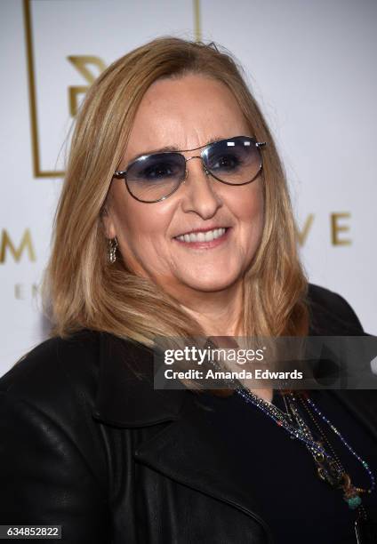 Musician Melissa Etheridge arrives at the Primary Wave 11th Annual Pre-GRAMMY Party at The London West Hollywood on February 11, 2017 in West...