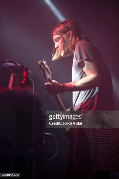 Courtney Taylor-Taylor of The Dandy Warhols performs on stage at Sala Apolo on February 11, 2017 in Barcelona, Spain.