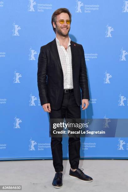 Actor Ozgur Cevik attends the 'Inflame' photo call during the 67th Berlinale International Film Festival Berlin at Grand Hyatt Hotel on February 12,...