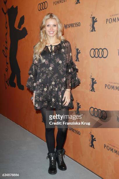Blogger Scarlett Gartmann attends the Audi Berlinale Brunch during the 67th Berlinale International Film Festival on February 12, 2017 in Berlin,...