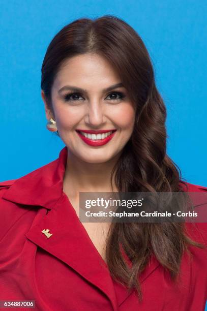 Actress Huma Qureshi attends the 'Viceroy's House' photo call during the 67th Berlinale International Film Festival Berlin at Grand Hyatt Hotel on...