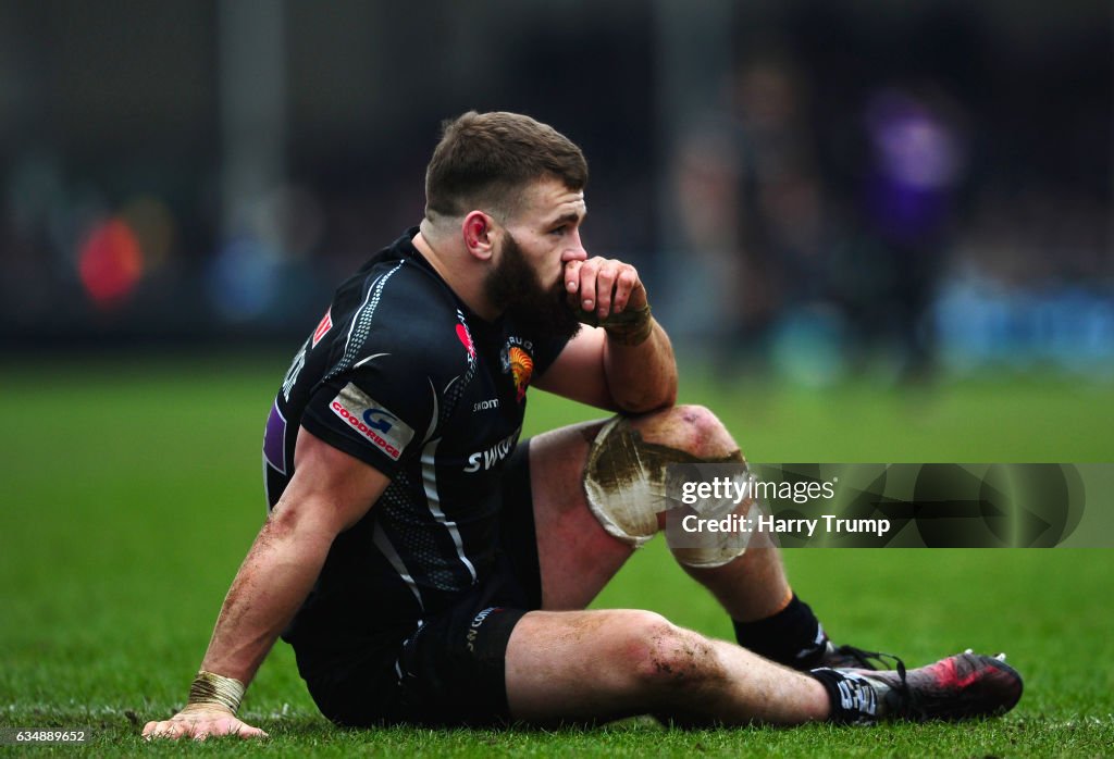 Exeter Chiefs v Wasps - Aviva Premiership