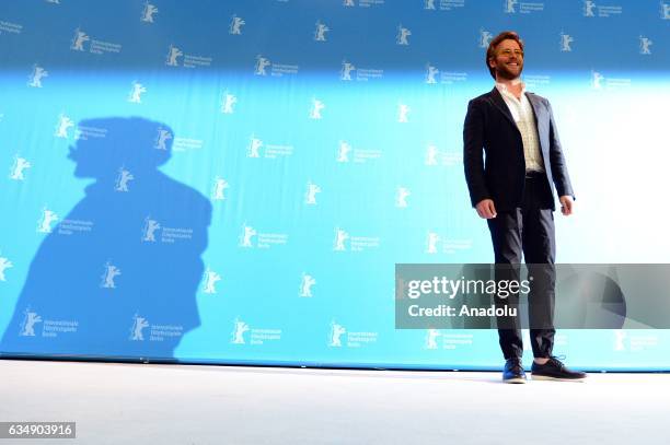 Actor Ozgur Cevik attends the photocall of "Kaygi / Inflame" during the 67th Berlinale International Film Festival Berlin at Grand Hyatt Hotel in...