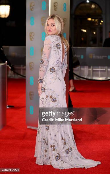 Julia Stiles attends the 70th EE British Academy Film Awards at Royal Albert Hall on February 12, 2017 in London, England.