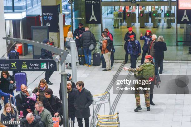 Terminal 2D of Paris Charles de Gaulle Airport has been evacuated for one hour this evening after an abondonned luggage was found inside the terminal...