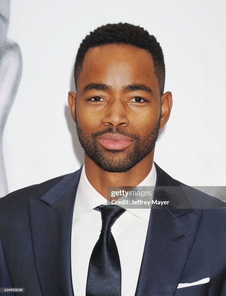 Actor Jay Ellis arrives at the 48th NAACP Image Awards at Pasadena ...