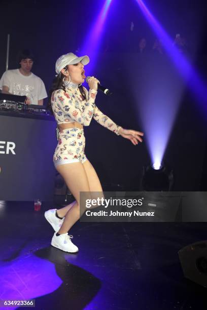 Charli XCX performs at The FADER x Mastercard Present Charli XCX, BJ The Chicago Kid And A-Trak In Concert on February 11, 2017 in Los Angeles,...