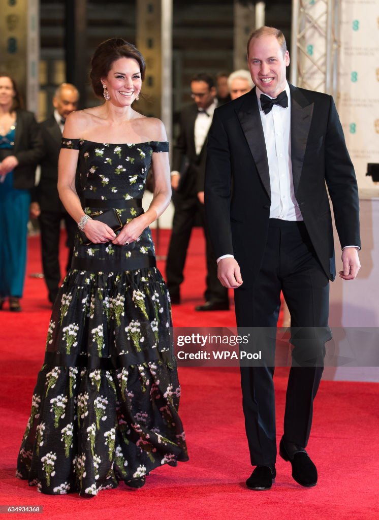 EE British Academy Film Awards - Red Carpet Arrivals