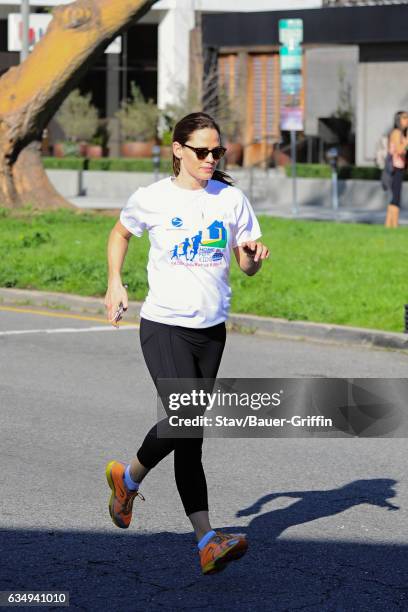 Jennifer Garner is seen on February 12, 2017 in Los Angeles, California.