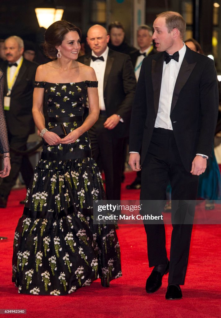 EE British Academy Film Awards - Red Carpet Arrivals