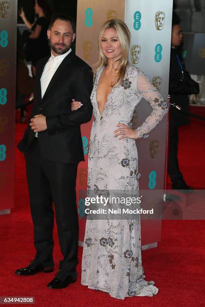 Julia Stiles attends the 70th EE British Academy Film Awards at Royal Albert Hall on February 12, 2017 in London, England.