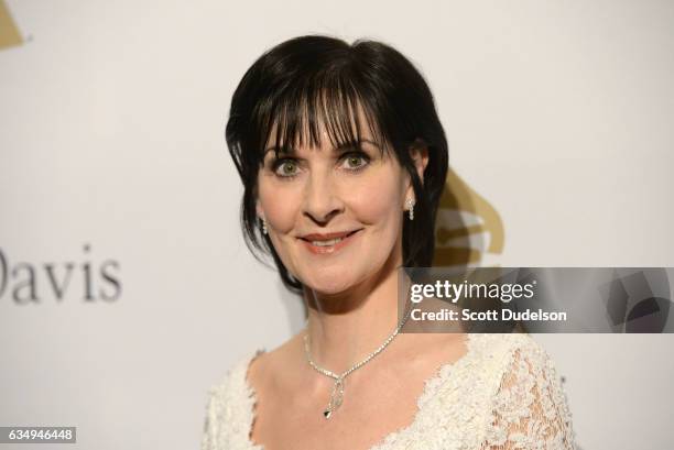 Singer Enya attends the Clive Davis annual Pre-Grammy Gala at The Beverly Hilton Hotel on February 11, 2017 in Beverly Hills, California.