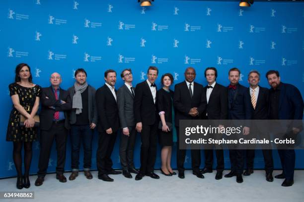 Actress Wiebke Adam, screenwriter Pascal Bonitzer, composer Aleksei Aigi, co-producer Patrick Quinet, producer Remi Grellety, actors Alexander...