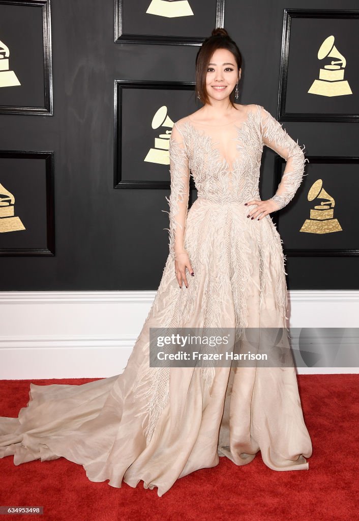 The 59th GRAMMY Awards - Arrivals