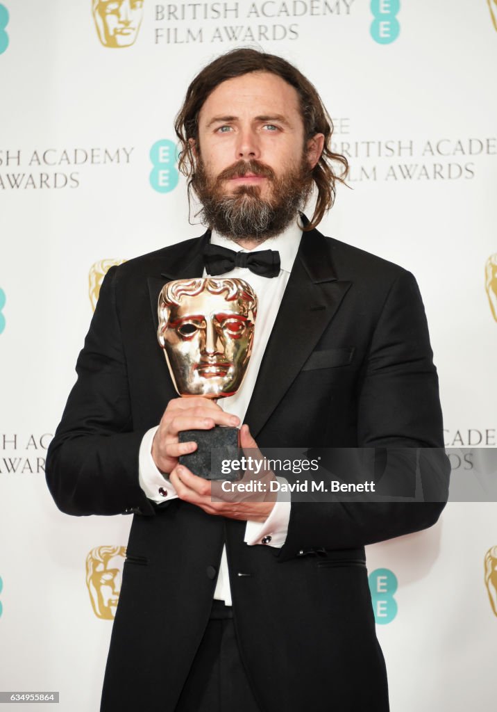 EE British Academy Film Awards - Winners Room