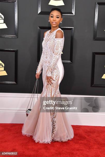 Singer Kriss Mincey attends The 59th GRAMMY Awards at STAPLES Center on February 12, 2017 in Los Angeles, California.