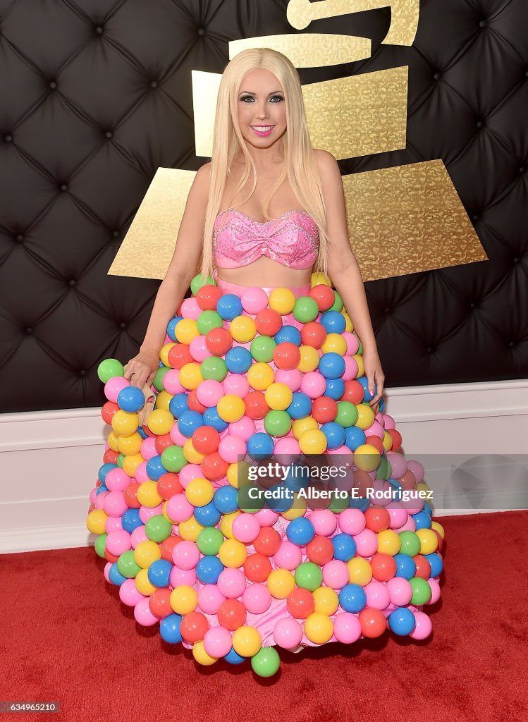 The 59th GRAMMY Awards - Red Carpet