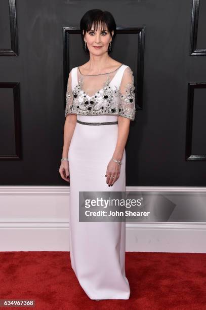 Recording artist Enya attends The 59th GRAMMY Awards at STAPLES Center on February 12, 2017 in Los Angeles, California.