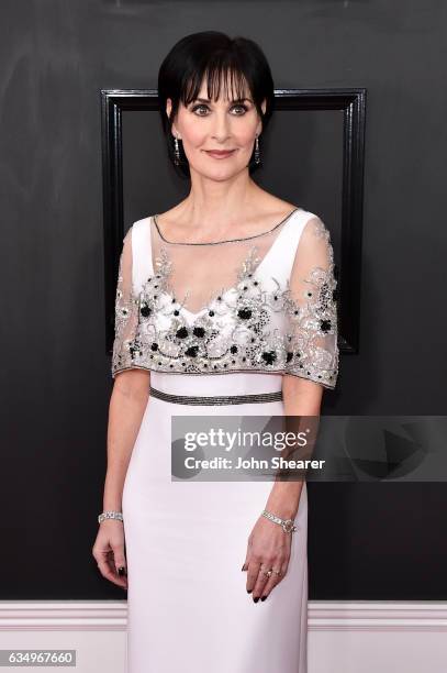 Recording artist Enya attends The 59th GRAMMY Awards at STAPLES Center on February 12, 2017 in Los Angeles, California.