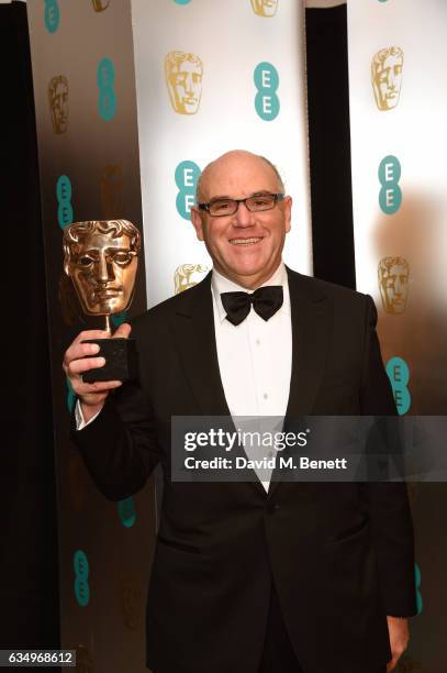 Howard Barish attends the official After Party Dinner for the EE British Academy Film Awards at Grosvenor House on February 12, 2017 in London,...