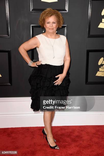 Debra L. Lee attends The 59th GRAMMY Awards at STAPLES Center on February 12, 2017 in Los Angeles, California.