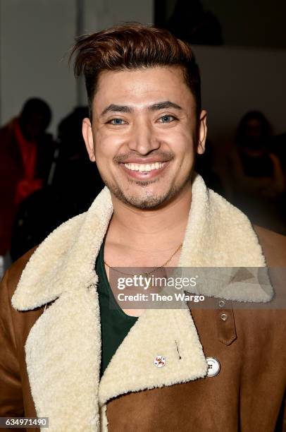 Global Luxury Ambassador Pritan Ambroase attends the Vivienne Hu collection during, New York Fashion Week: The Shows at Gallery 2, Skylight Clarkson...