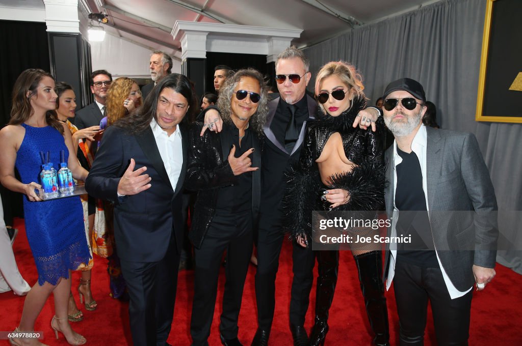 FIJI Water At The 59th Annual GRAMMY Awards