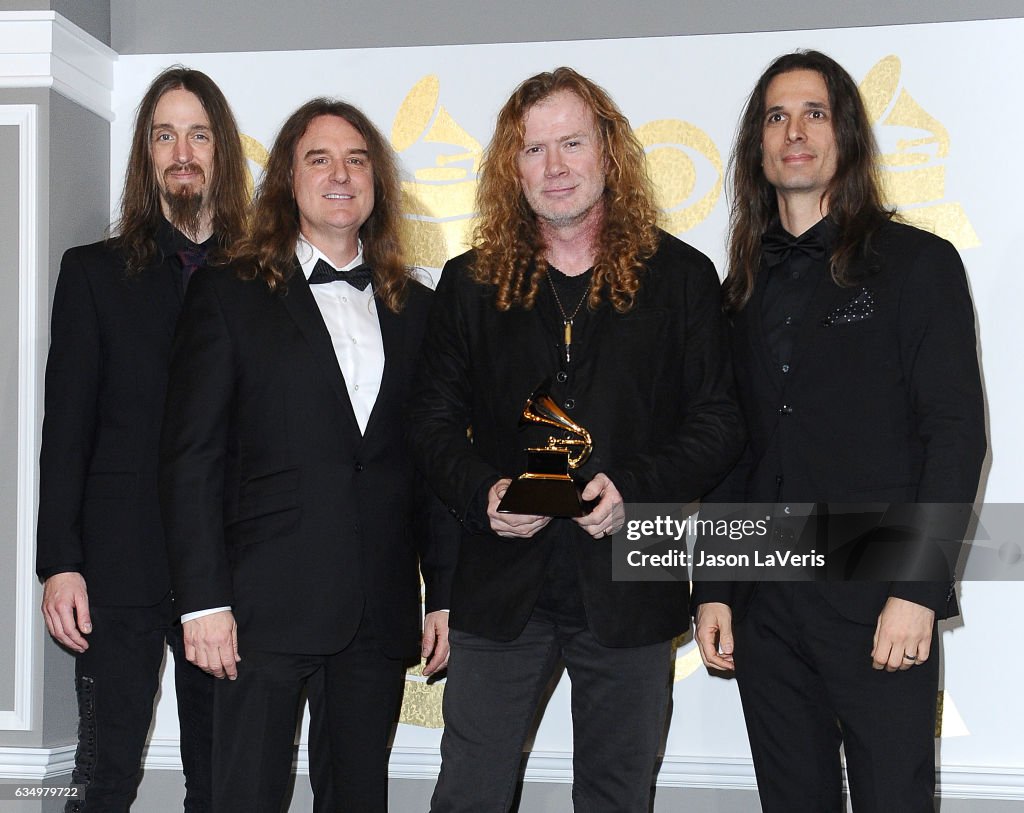 59th GRAMMY Awards - Press Room