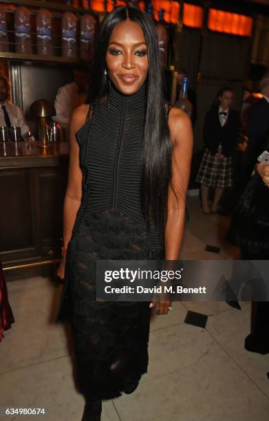 Naomi Campbell attends The Weinstein Company, Entertainment Film Distributors, Studiocanal 2017 BAFTA After Party in partnership with Ben Sherman,...