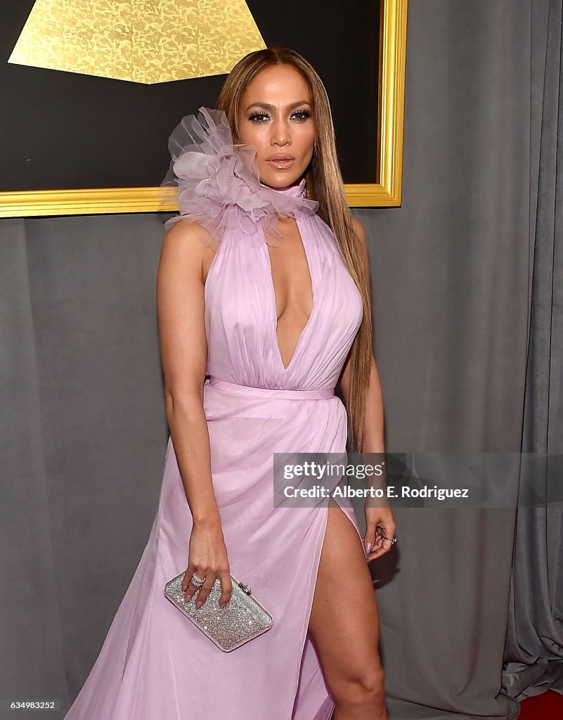 The 59th GRAMMY Awards - Red Carpet